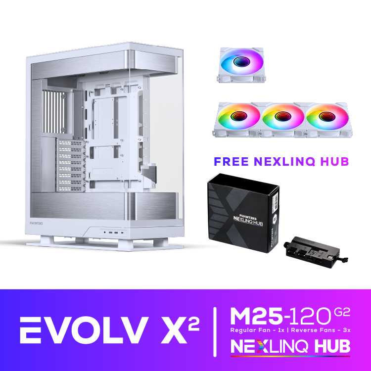 Evolv X2 White NexLinq bundle