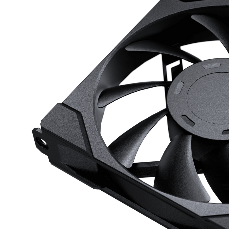 Phanteks M25-120 Gen2, 120mm ARGB High Performance Cooling Fan, Daisy-chain Unified Fan Frame, Infinity Mirror hub, single cable connection