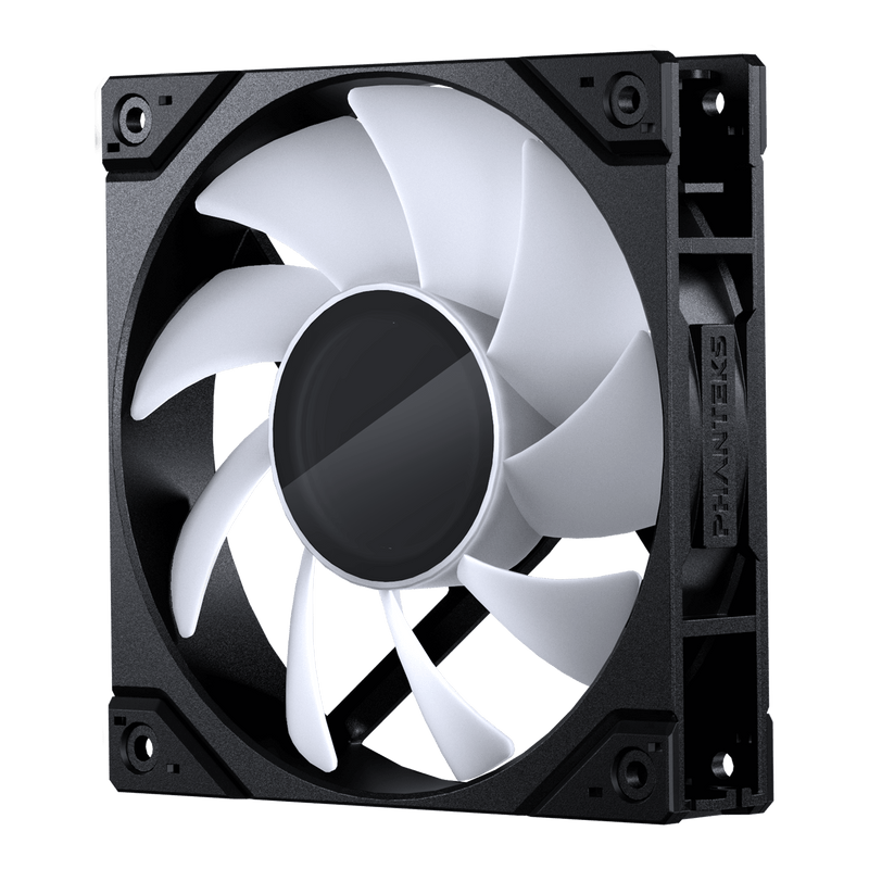 Phanteks M25-120 Gen2, 120mm ARGB High Performance Cooling Fan, Daisy-chain Unified Fan Frame, Infinity Mirror hub, single cable connection