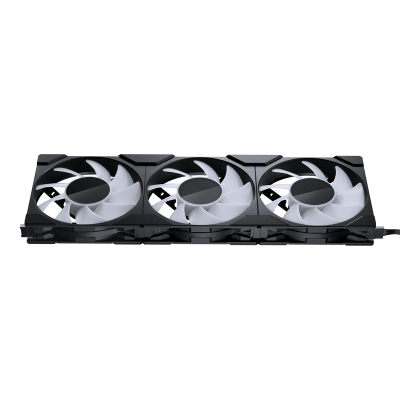 Phanteks M25-120 Gen2, 120mm ARGB High Performance Cooling Fan, Daisy-chain Unified Fan Frame, Infinity Mirror hub, single cable connection