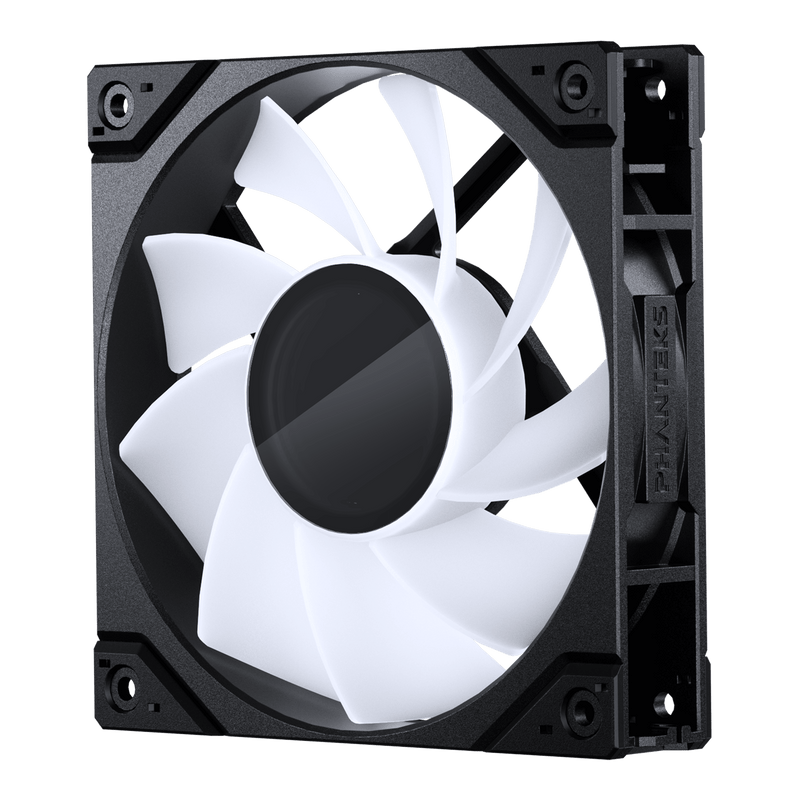 Phanteks M25-120 Gen2, 120mm ARGB High Performance Cooling Fan, Daisy-chain Unified Fan Frame, Infinity Mirror hub, single cable connection