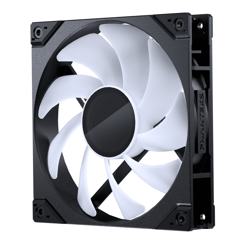 Phanteks M25-140 Gen2 High Performance Cooling Fan, Daisy-chain Unified Fan Frame, Integrated D-RGB Lighting, Black