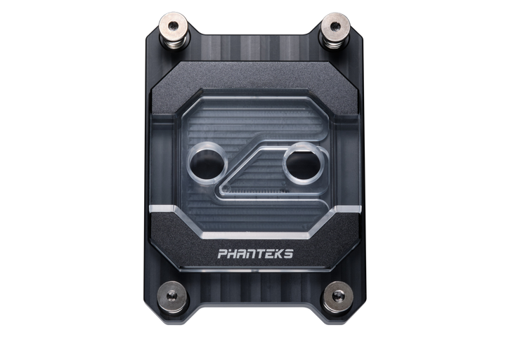 Phanteks Glacier C370A CPU Water Block for AMD Sockets AM4 and AM5, Pure Copper Base, Digital-RGB Lighting