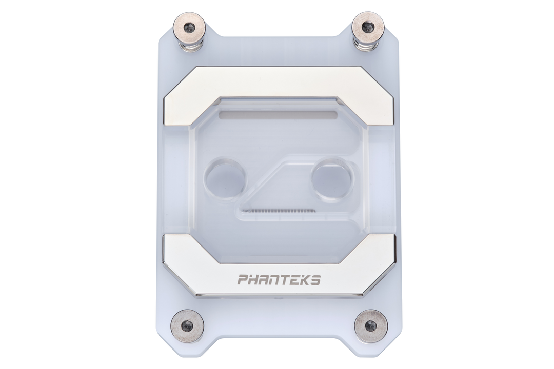 Phanteks Glacier C370A CPU Water Block for AMD Sockets AM4 and AM5, Pure Copper Base, Digital-RGB Lighting