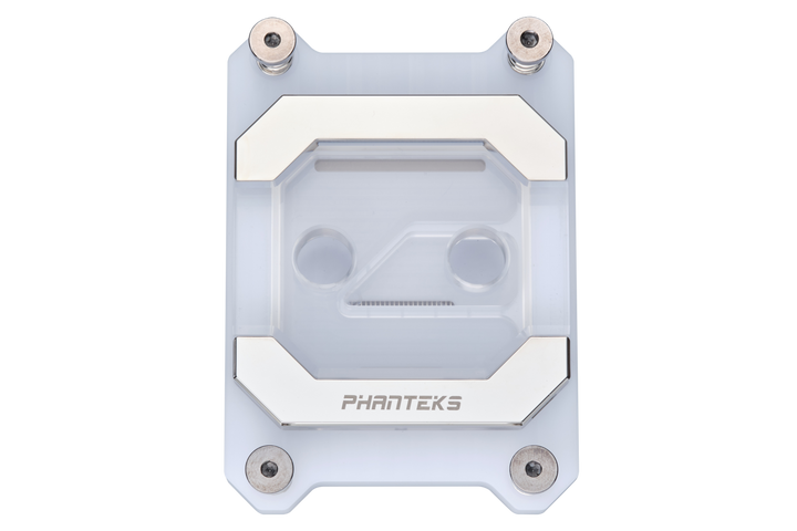 Phanteks Glacier C370A CPU Water Block for AMD Sockets AM4 and AM5, Pure Copper Base, Digital-RGB Lighting