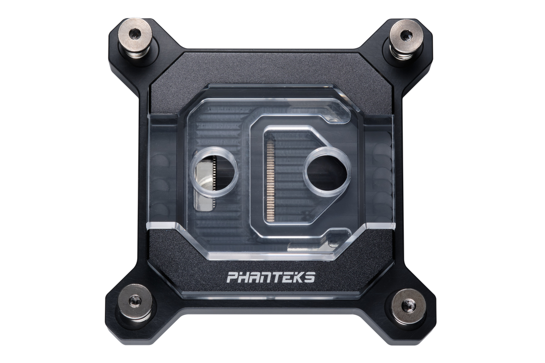 Phanteks Glacier C370i CPU Water Block for Intel Sockets 1700/1200/115x, Pure Copper Base, Digital-RGB Lighting