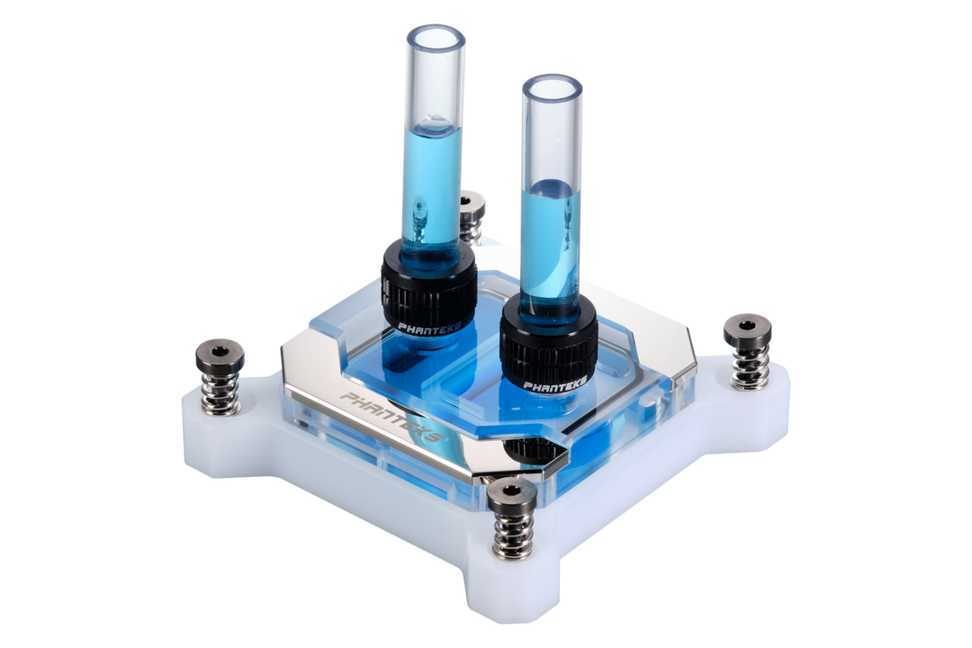 Phanteks Glacier C370i CPU Water Block for Intel Sockets 1700/1200/115x, Pure Copper Base, Digital-RGB Lighting