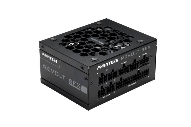 Phanteks Revolt SFX 850W 80PLUS Platinum, ATX 3.0, PCIe 5.0 Power Supply, Platinum-rated efficiency