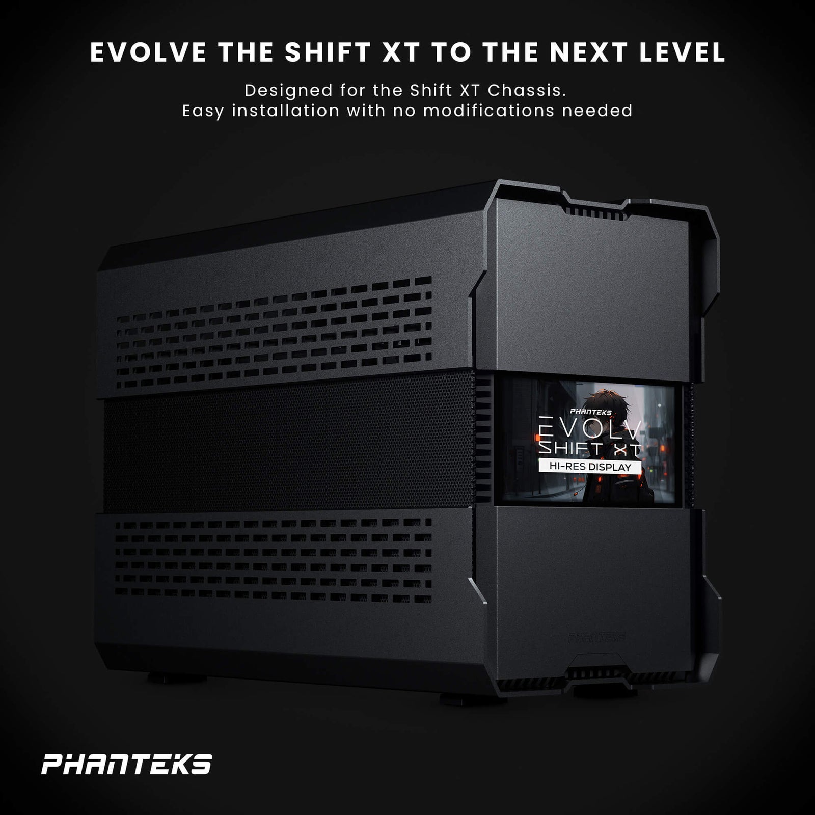 Phanteks Evolv Shift Xt 55” Hi Res Display 60hz Refresh Rate 2160x1