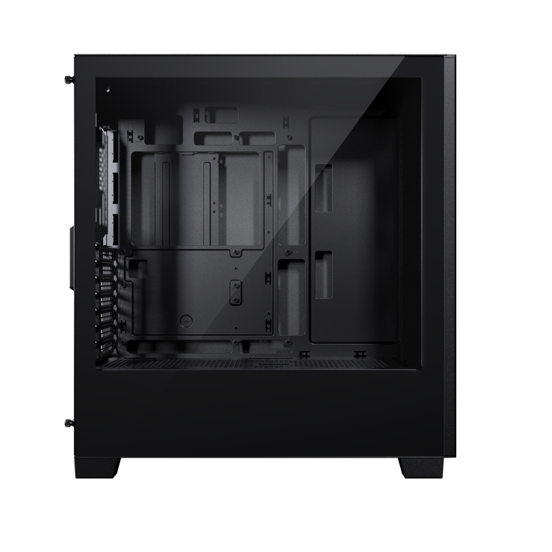 Phanteks XT Pro, Mid-Tower Gaming Chassis, High Airflow Performance Mesh, Tempered Glass Window, 1x M25-120 Black fan included,  Black 