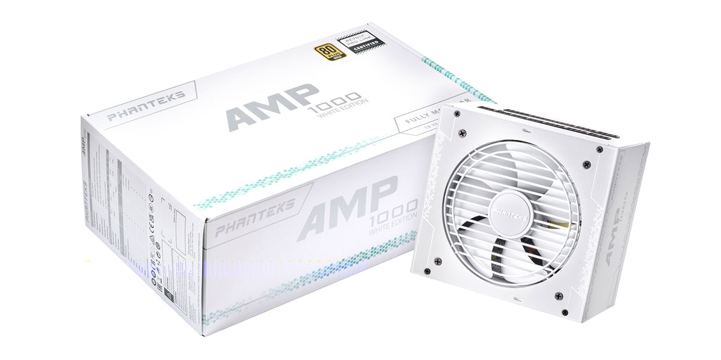 Test alimentation Phanteks AMP 1000 White Edition : Blanche Neige